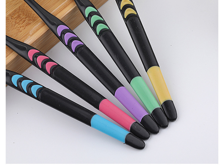 Best-selling direct-sale toothbrush, bamboo charcoal, ten-pack, Small Moon, adult soft bristle, nano, street stall bestseller pic 7