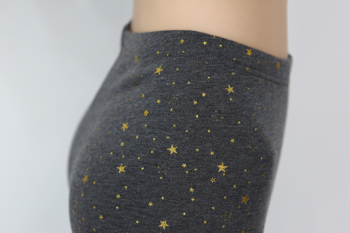 The new basic slimming style from Dongdaemun, South Korea, featuring star-studded nine-inch skinny leggings pic 35