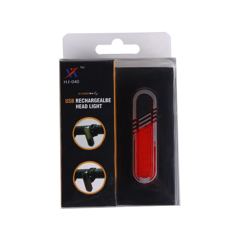 Night warning light, bicycle luminous rear light, bicycle reflective taillight, creative night mountain bike pic 10