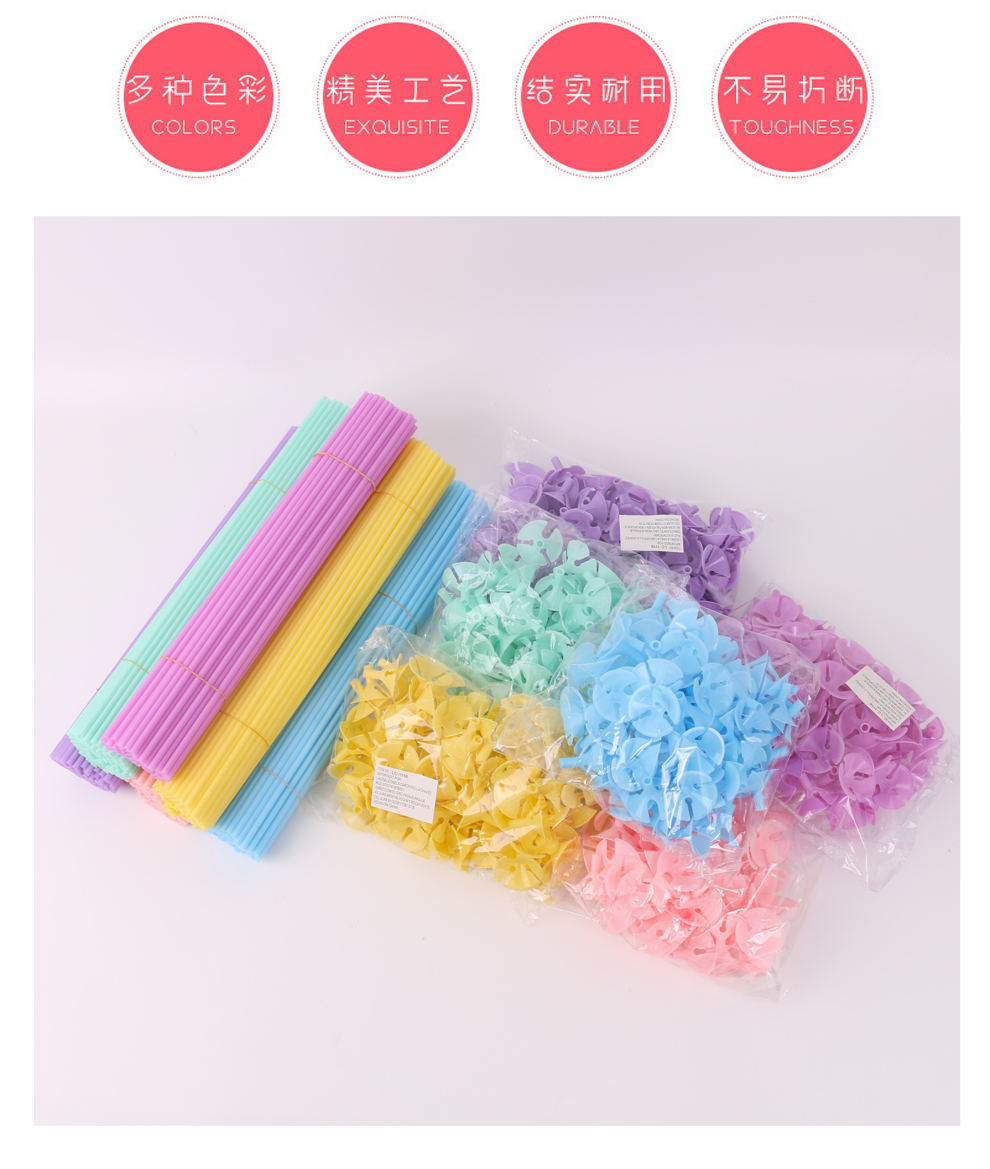 40 cm aluminum film rod support, bouncy ball rod support, balloon rod support, toy rod support pic 3