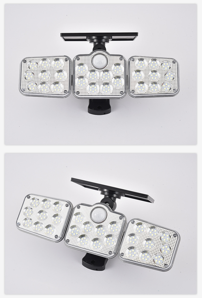 The manufacturer supplies LED split solar sensor lights for playgrounds, courtyards and houses pic 10