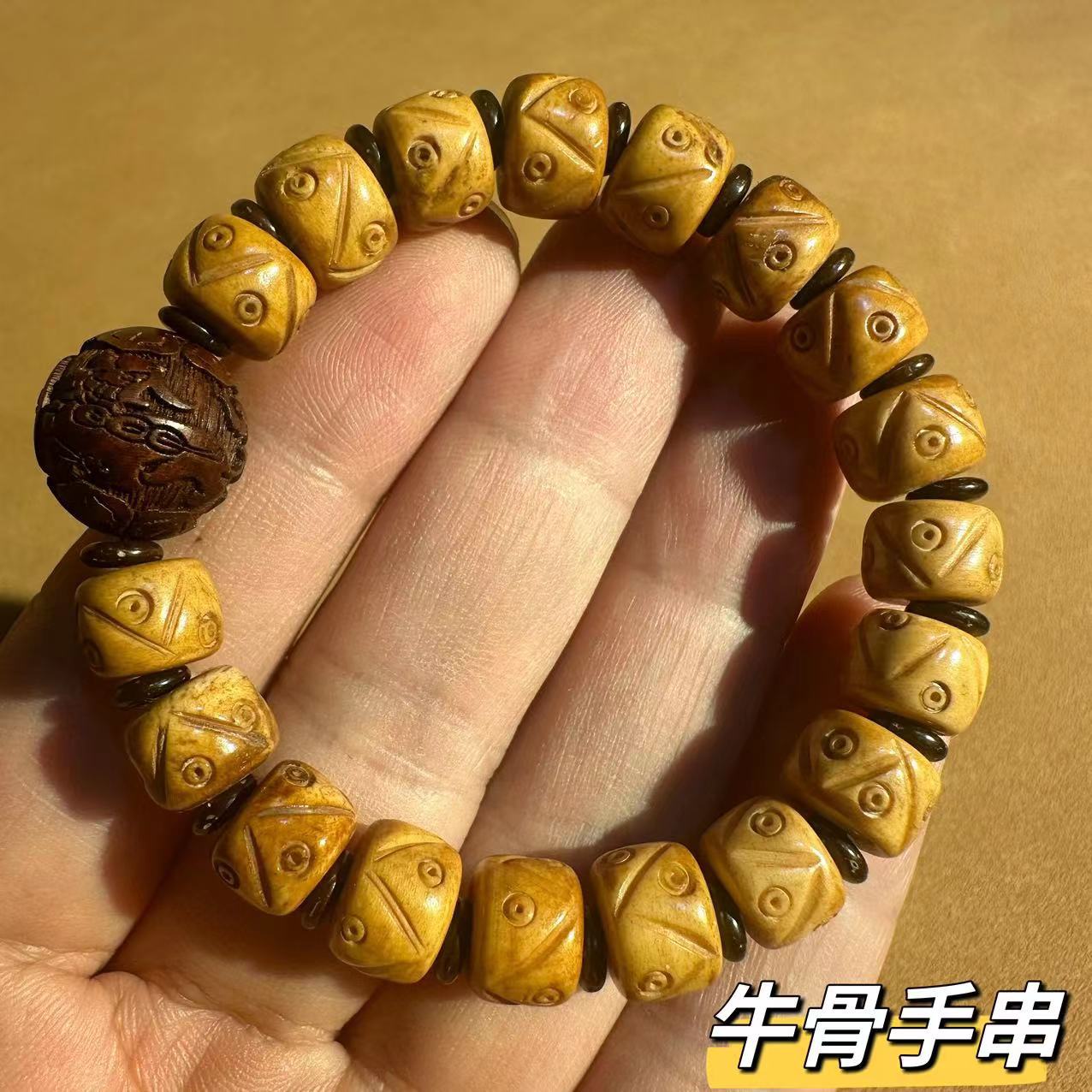 Purple Gold Rat Bracelet, Purple Gold wealth-attracting Rat Bodhi cultural Play bracelet, round and polished easy plate cultural play Buddhist prayer beads manufacturer wholesale pic 9