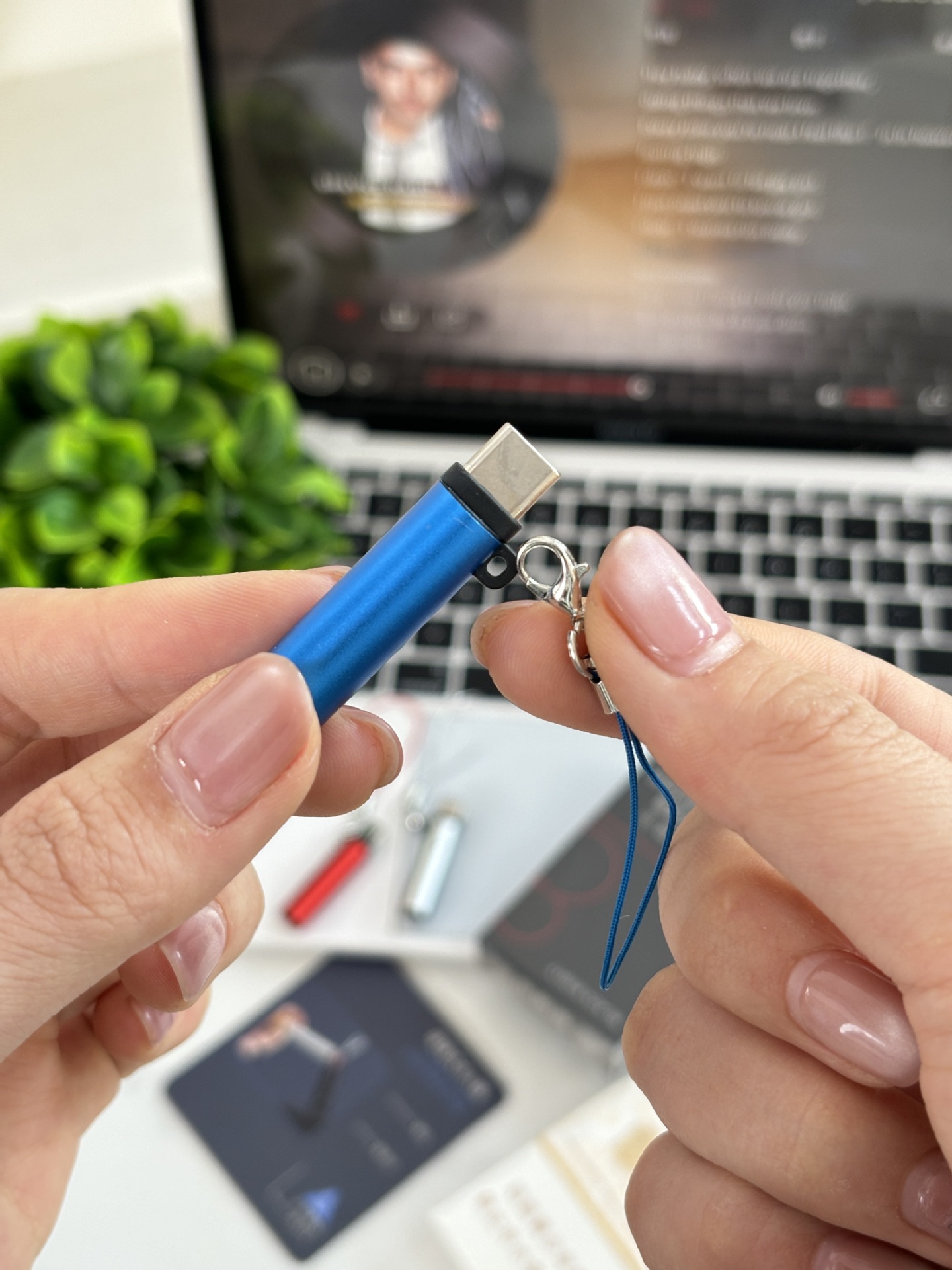 合金材质吹气振动防风TYPE-C手机点烟器便携迷你点火器即插即用详情17