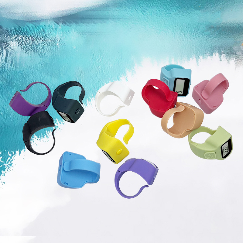 Ring counter, portable electronic counter, mini counter, pedestrian flow counter, transparent box packaging pic 10