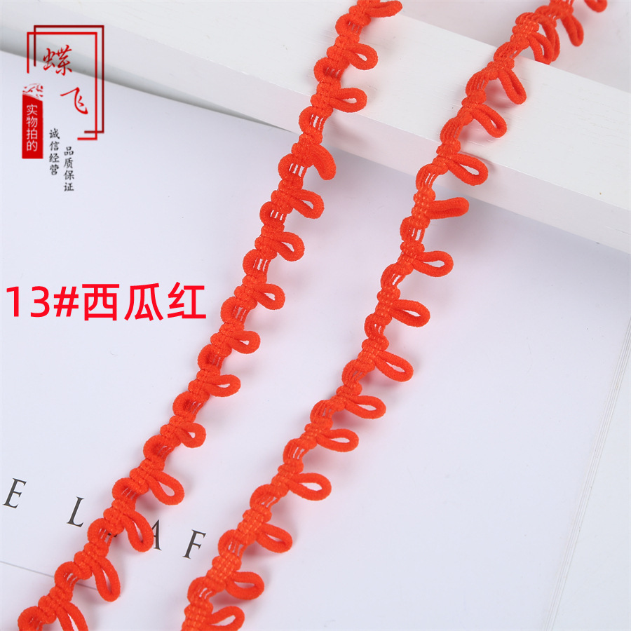 Available in stock: 35 colors of accessories, elastic buttonholes, elastic lace, removable caps, collar buckles, elastic and tight buckles, and button loops pic 25