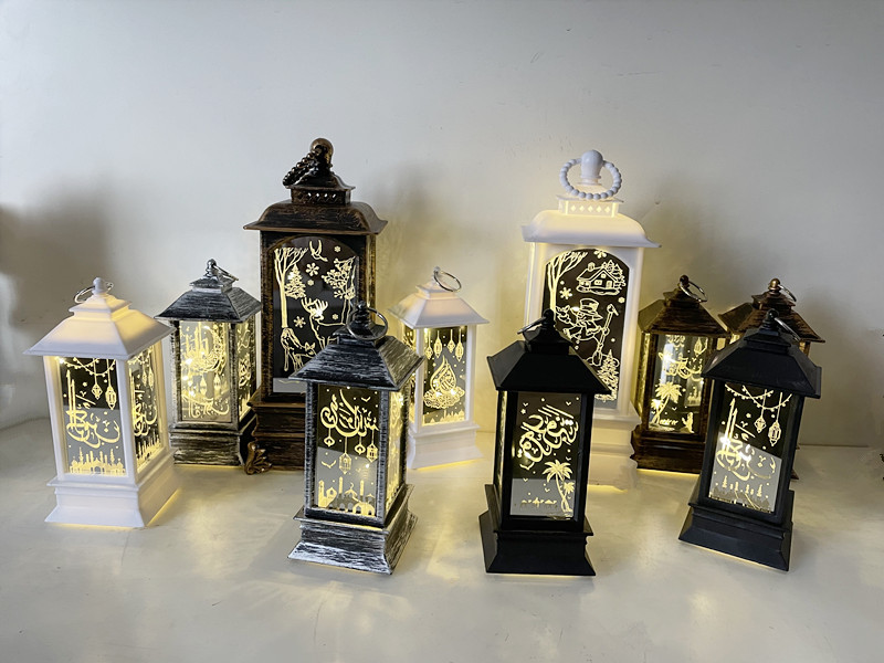 New Eid al-Fitr and Ramadan lanterns, festival decorations, laser LED string lights, handicrafts, ornaments and furniture pic 3