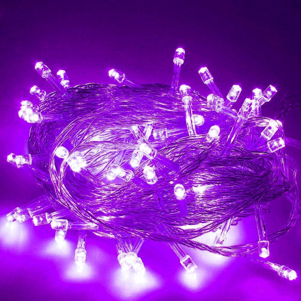 Factory in-stock LED light strings, outdoor waterproof exposed lights, wedding decorations, Christmas bar colored lights, cross-border hot sales pic 5