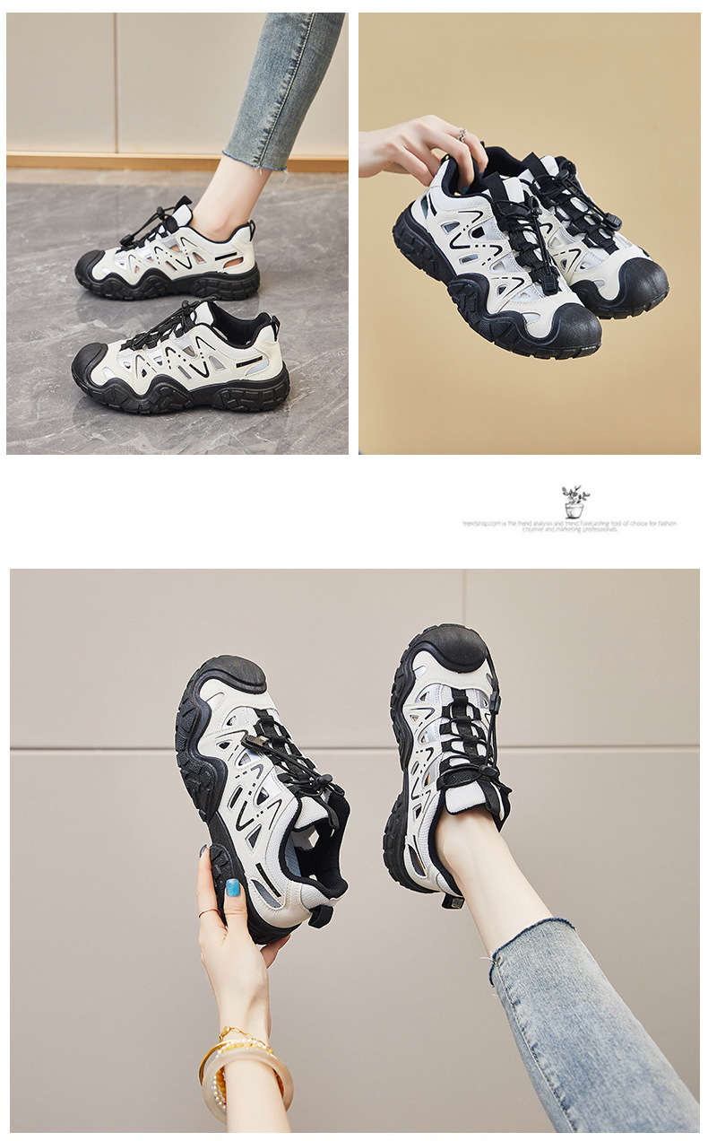 ins韩版新款老爹鞋女2024夏季学生跑步运动休闲镂空透气街拍1571详情21
