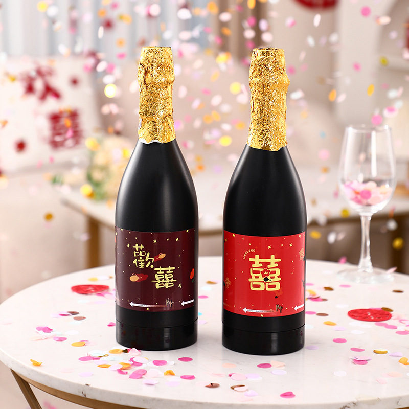 Wedding firecrackers, inflatable firework guns, wedding spray tubes, handheld ribbon small firecrackers, firework tubes, a comprehensive collection of wedding supplies pic 5