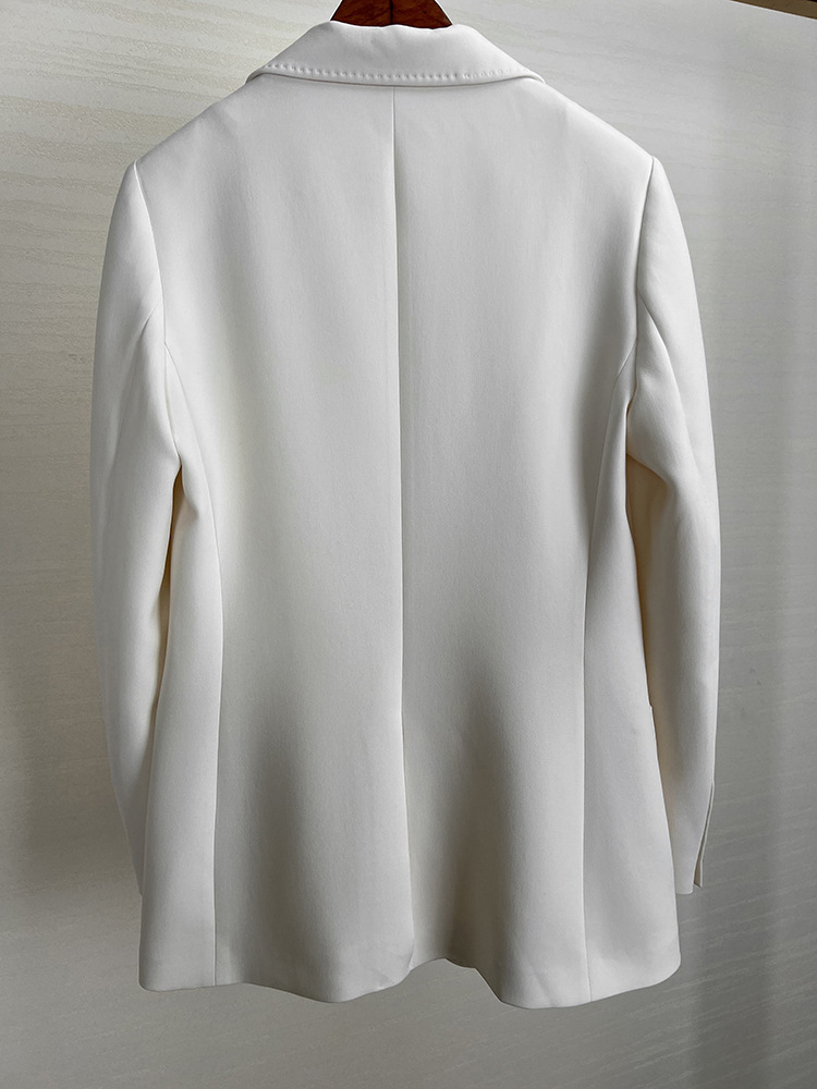 The new Spring 2023 tri-acetate casual one-button small suit for women, a stylish Korean-style commuter jacket pic 22