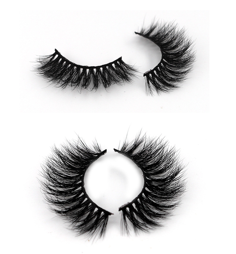 3D mink false eyelashes, multi-layered and thick crossed eyelashes shanilak pic 19
