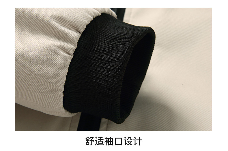 春秋款男士外套韩版帅气潮流棒球领休闲韩版青少年新款男装夹克衫详情10