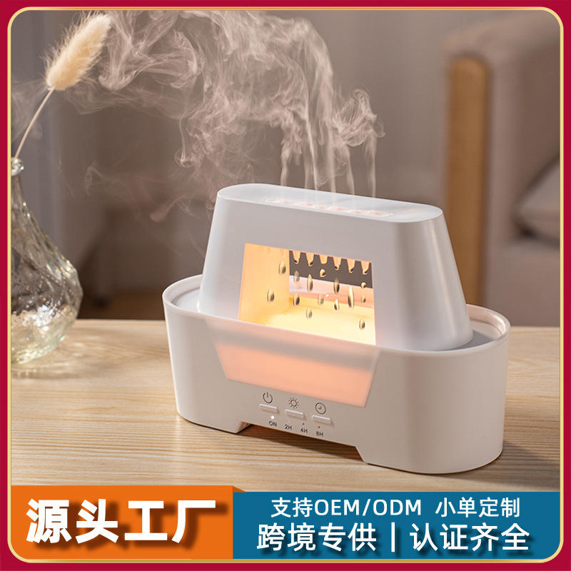 跨境新品复古小火车香薰机 家用大雾量遥控精油扩香桌面摆件 加湿器静音其他分类详情4