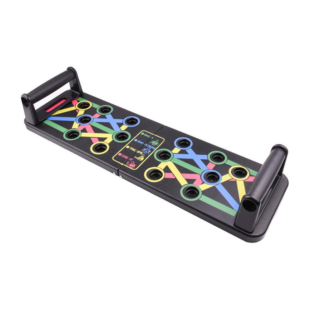 Push-up folding multi-functional fitness board, home exercise equipment pic 5