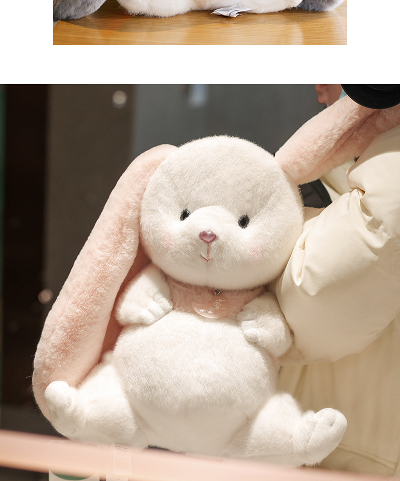 Wholesale of Duai Yutu plush toys, rabbit soothing dolls, pillow figurines, ring toss toys, claw machines and bed pressing dolls pic 10