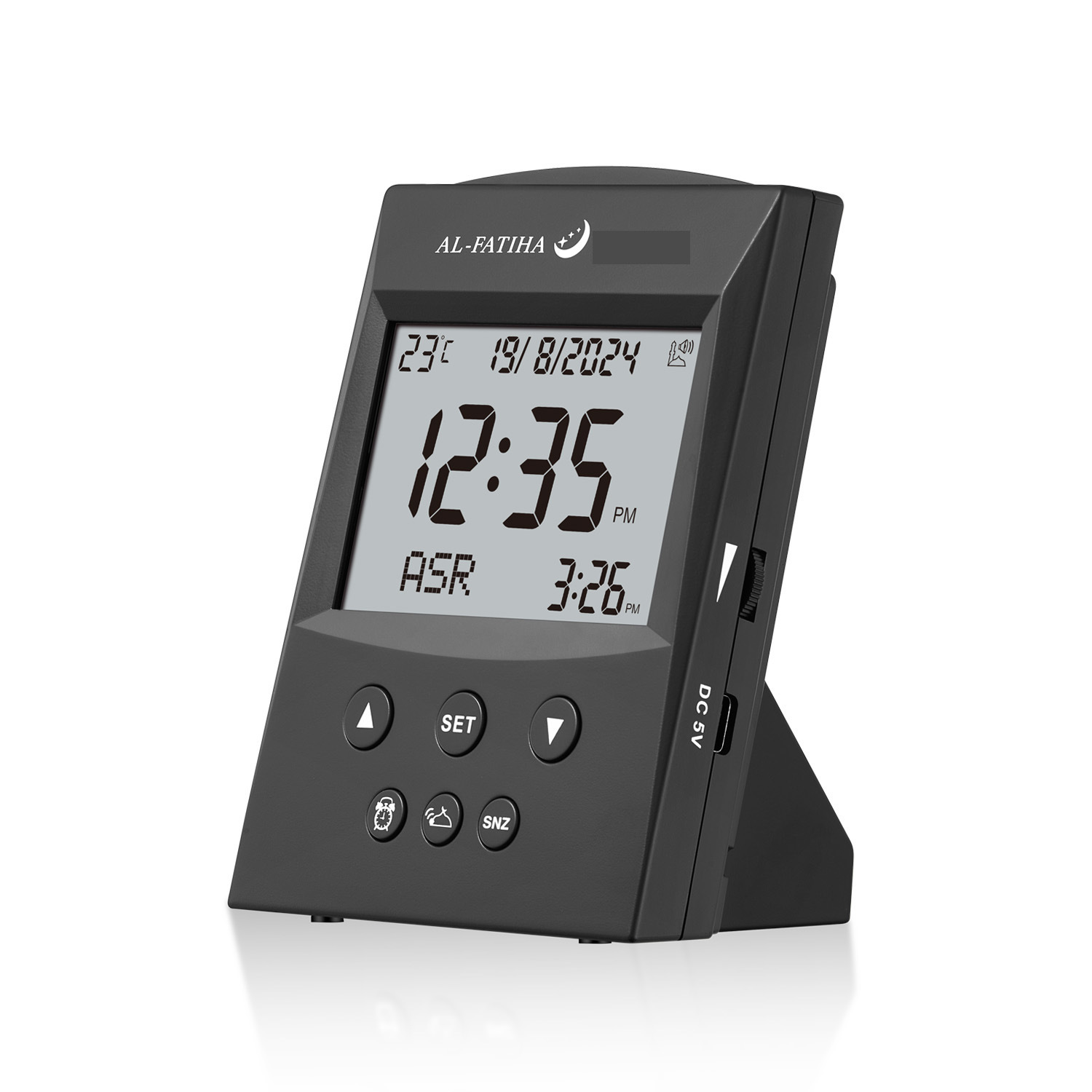 Wholesale of Brand 103 desktop usb/ Battery dual-purpose electronic alarm clock from manufacturer pic 3