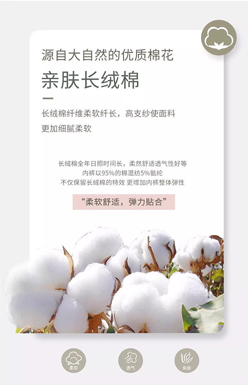 发育期少女内裤女纯棉中腰儿童三角裤学生初中生舒适可爱底裤详情5