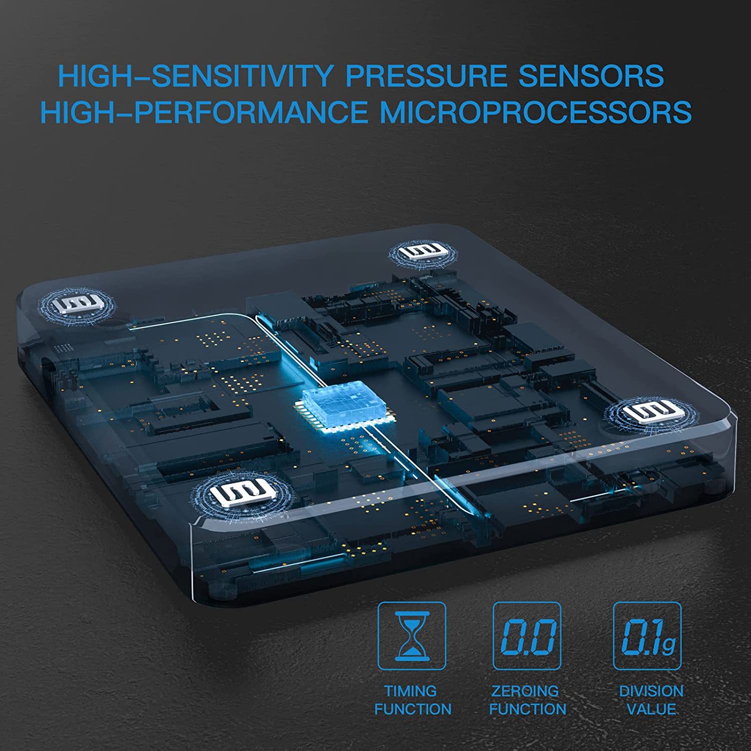 手冲咖啡电子秤自动计时3kg家用厨房秤台称新款LED隐屏充电咖啡称详情14