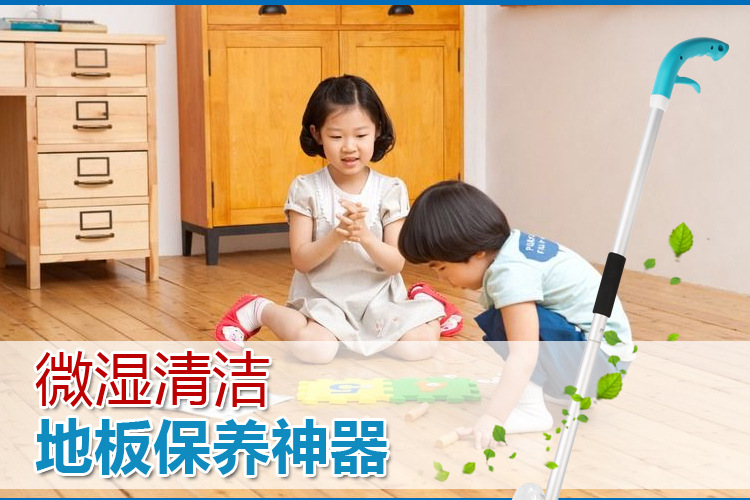 Factory wholesale water-spraying mops, lazy household flat mops, 360-degree rotating spray mops pic 13