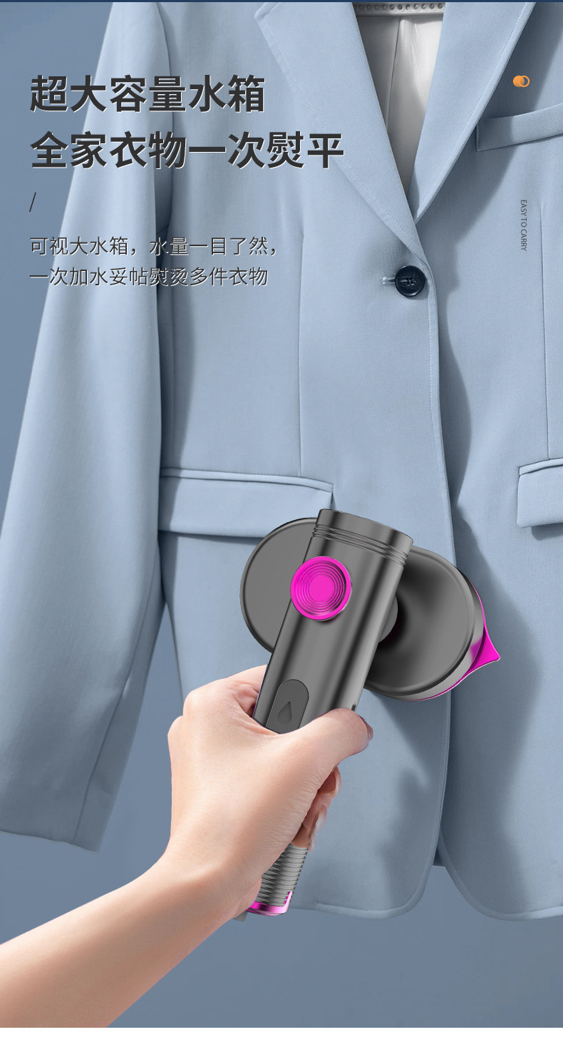 跨境电熨斗手持挂烫机便携式家用手持熨烫机迷你小型旋转折叠熨斗详情9