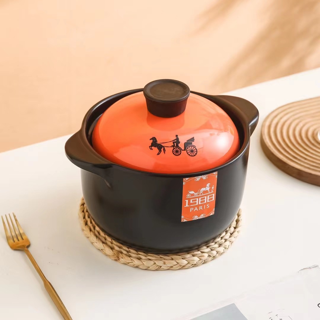 砂锅 陶瓷砂锅家用耐高温干烧锅燃气明火煲汤炖汤锅瓦罐汤煲家用详情3