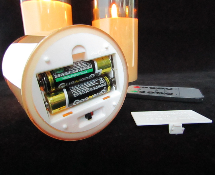 Electronic candle lamps, glass cups, paraffin wax lamps, decorative handicrafts and ornaments pic 3