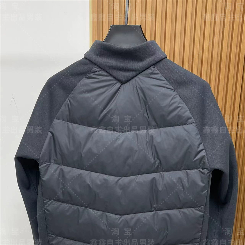 迪家张译同款90白鸭绒立领男士羽绒服运动休闲轻薄款羽绒外套男详情32