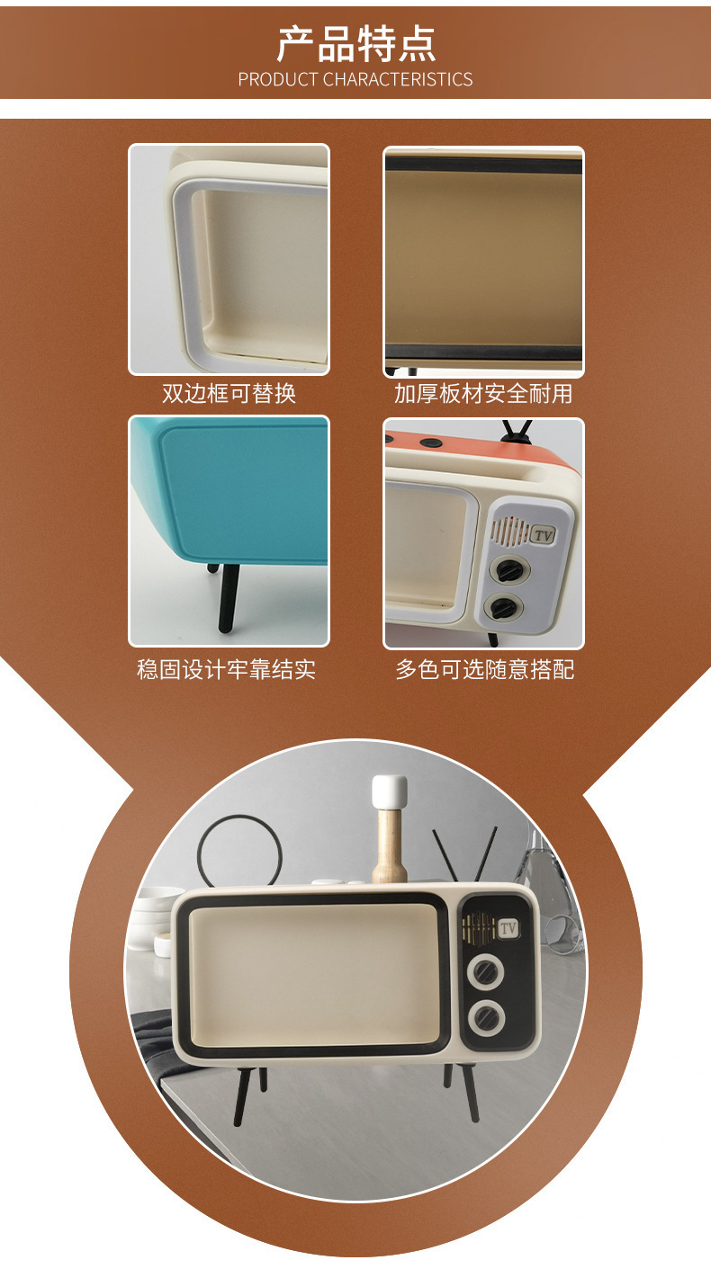 Cartoon TV phone stand pic 8