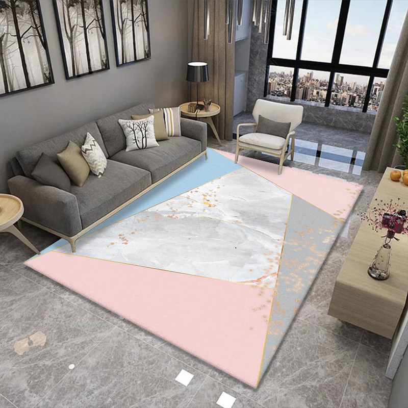 抽象几何地毯,客厅地毯,卧室床边毯,北欧地毯批发,地毯地垫