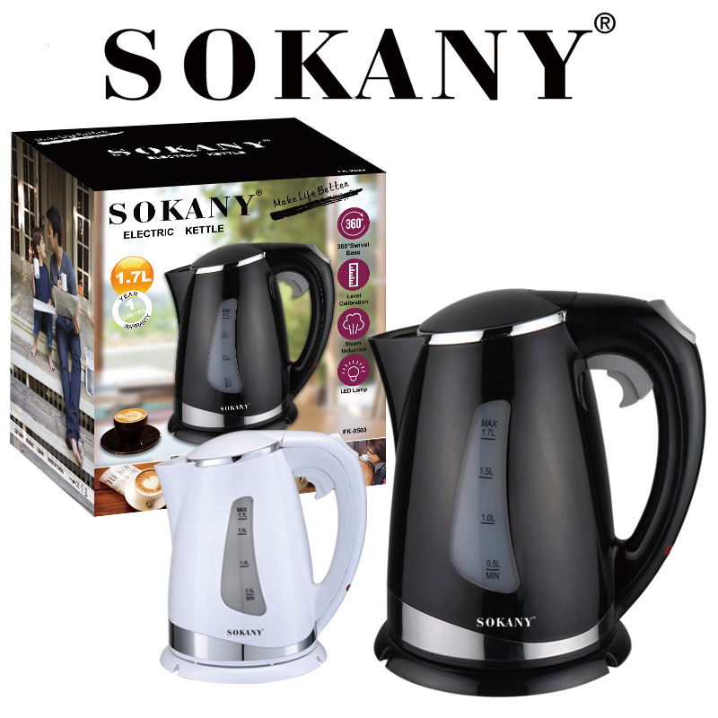 Cross-border SOKANY0503 kettle, household heating integrated, fully automatic power-off quick kettle, small electric heating kettle pic 1