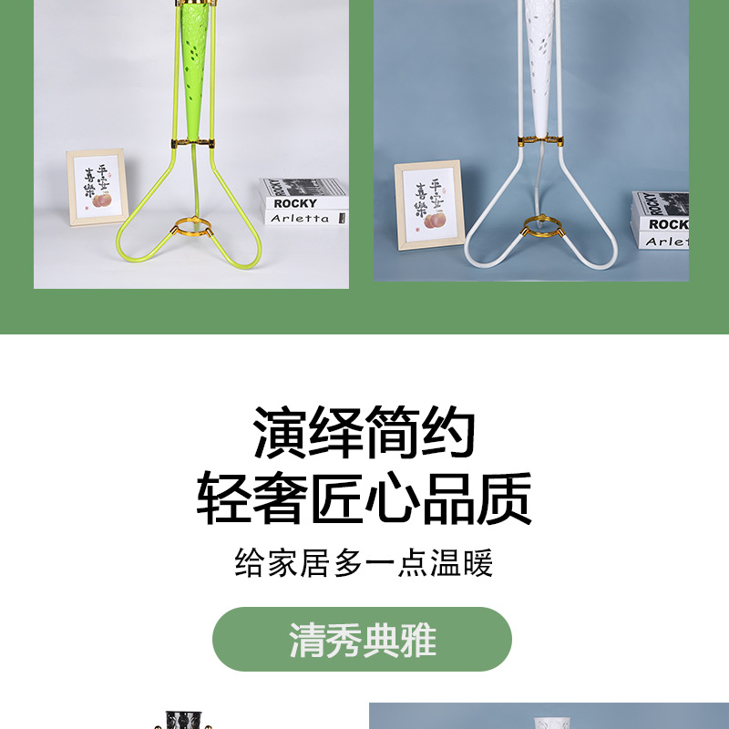 厂家直销高档轻奢跨境婚礼婚庆婚篮铁篮花架婚庆迎宾篮仿真花道具详情6