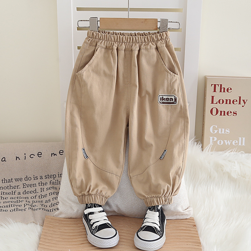 儿童裤子童装男童2024秋季新款批发 中小童男孩长裤 一件代发定制详情14