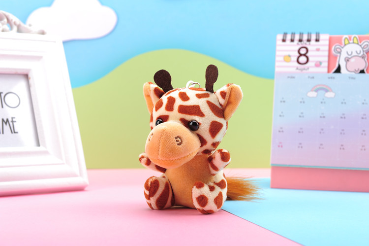 Wholesale of new cross-border animal plush toys, dolls, small pendants, clothing, bags and accessories for elephants, lions and tigers pic 13