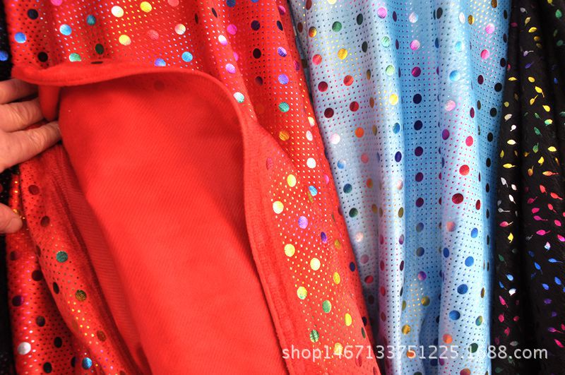 Short plush fabric, polyester fabric, toys, embossed ornaments, headwear, hair accessories, fabric, Christmas gifts, velvet fabric wholesale pic 3