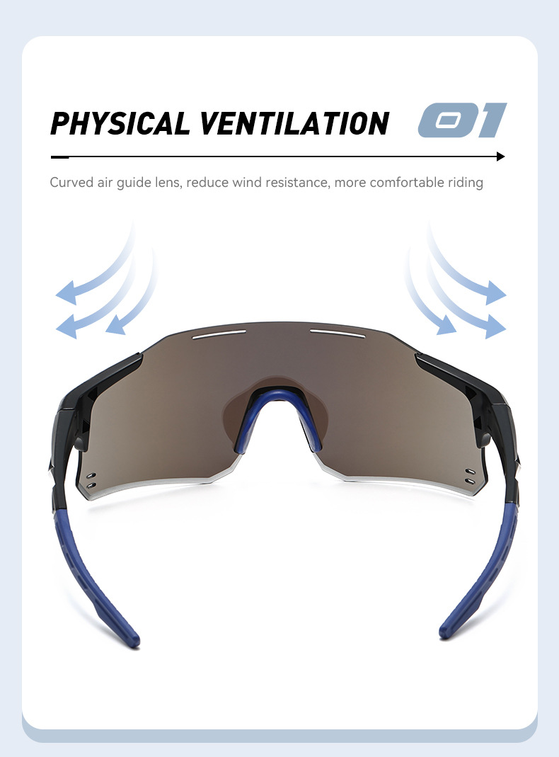 新款男女户外骑行眼镜跨境欧美炫彩运动墨镜户外登山变色太阳镜详情4
