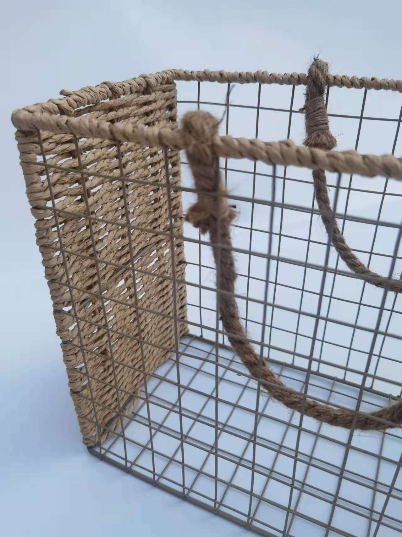 Coffee pot, handbag, picnic basket, storage basket, vegetable basket, outdoor storage pic 3