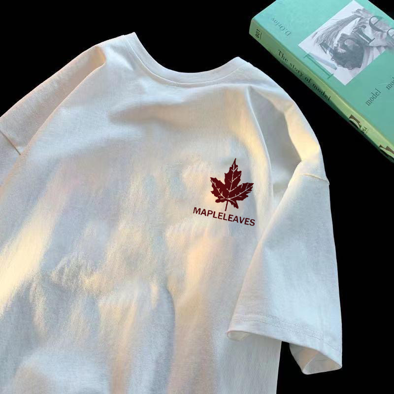 2023夏男士短袖t恤修身圆领潮流百搭国潮印花短袖衫上衣服潮流T恤详情16