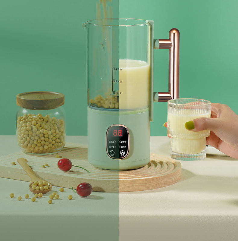 豆浆机家用小型迷你便携式料理机全自动多功能可加热榨汁机破壁机详情27