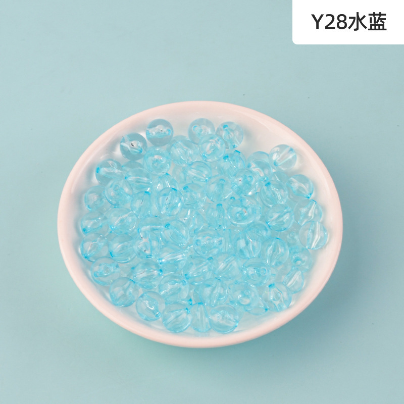 Jelly, acrylic, transparent rice beads, glass beads, colorful string beads, DIY handcrafted materials, nail art accessories, resin parts pic 3