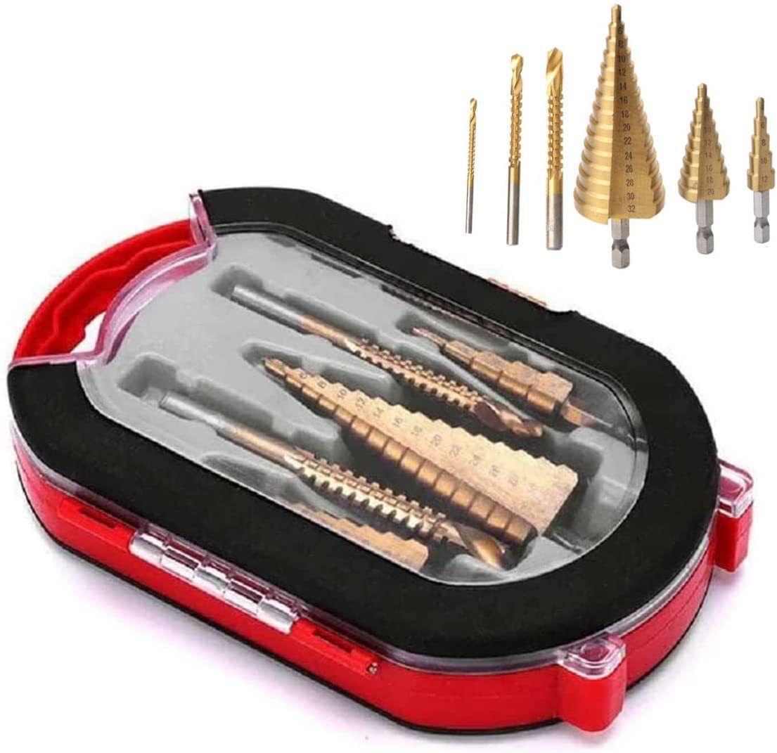 Hexagonal handle step drill, ladder drill, tower drill bit, electric wrench, reamer, tower drill, steel plate hole puncher pic 8