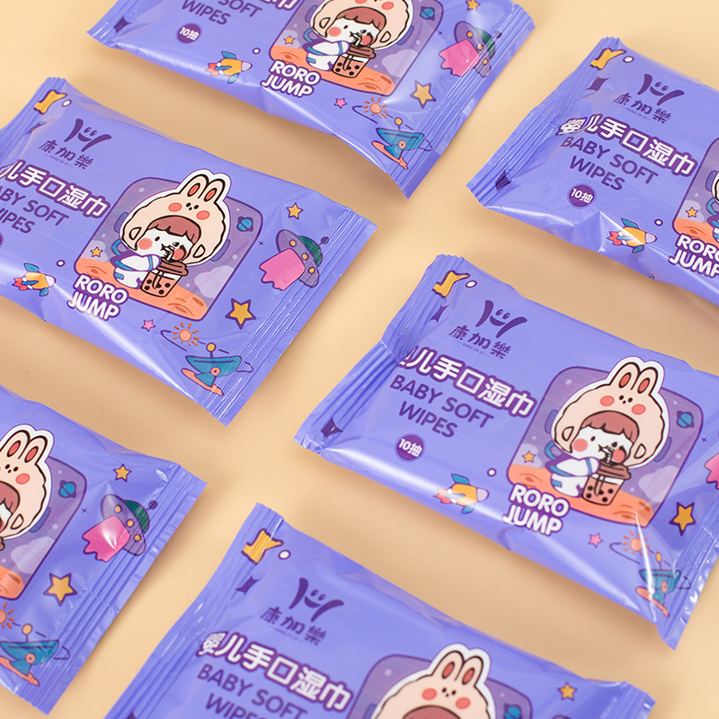 Nuevo paquete pequeño independiente toallitas húmedas limpieza de bebé y niño toallitas de papel húmedas boca de mano productos de cuidado al aire libre toallitas de papel húmedas para madre y bebé pic 9