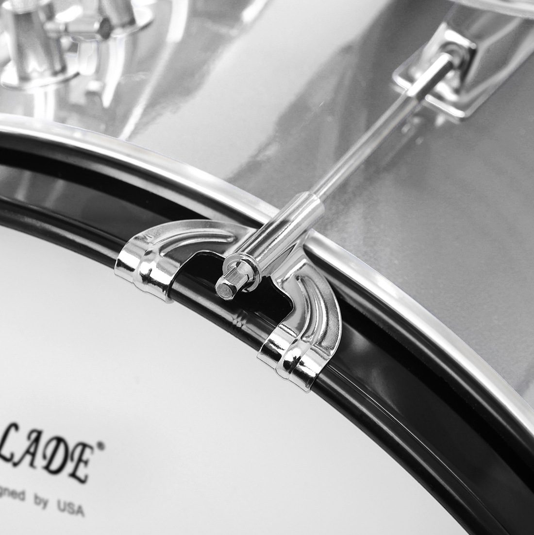 SLADE儿童架子鼓爵士鼓三鼓一镲西洋打击乐器学生架子鼓3鼓批发详情19