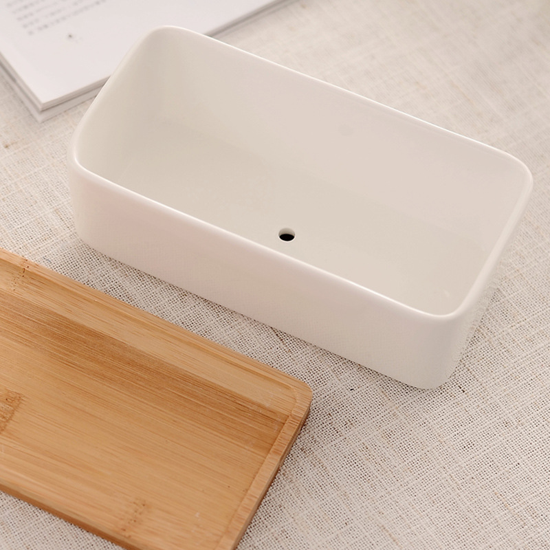 Best-selling succulent plant ceramic flowerpots, simple succulent flowerpots, creative rectangular POTS, white porcelain flowerpots pic 8