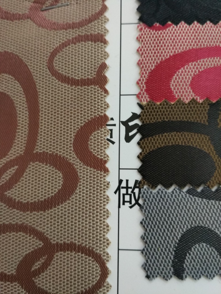 厂家直销多色提花布双圆60丝厚羊皮纹提花发泡时尚背包手袋公文包详情3