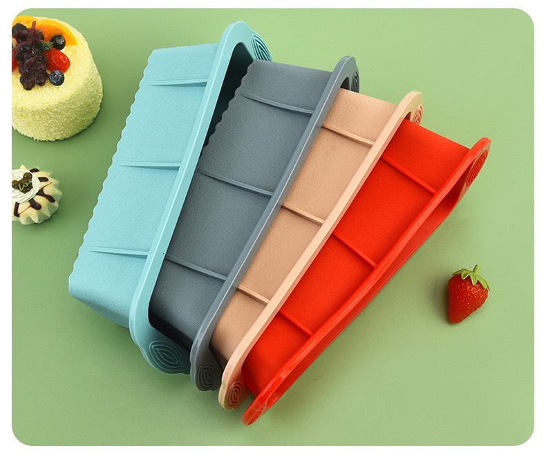 厂家现货 硅胶耐高温 长方形硅胶面包蛋糕模烘焙吐司模烘焙工具详情11