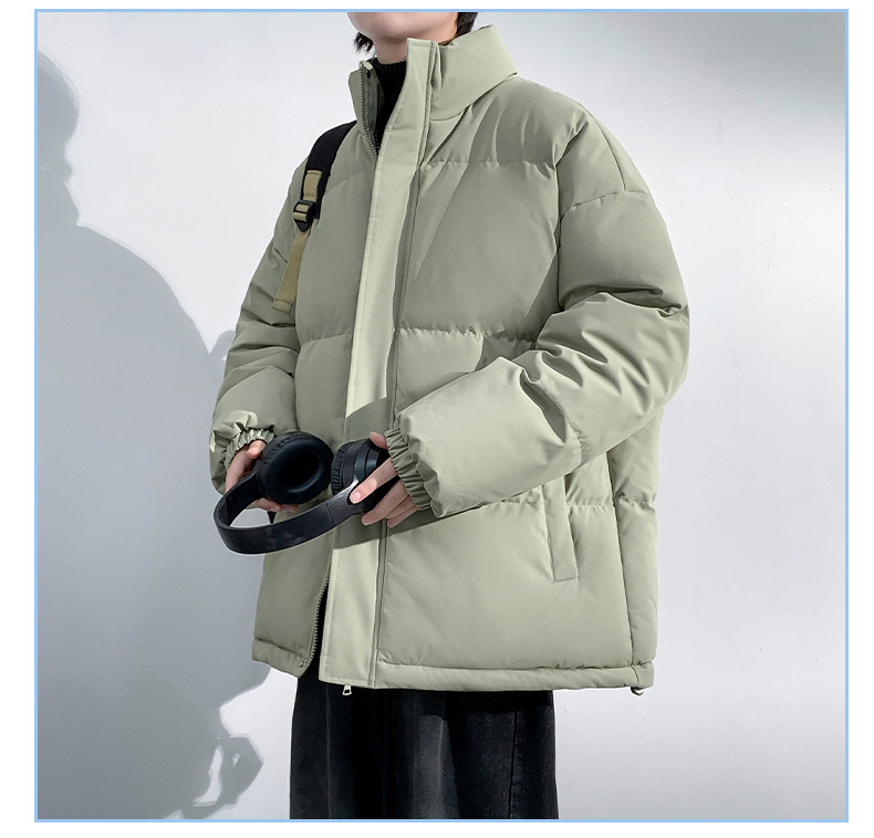 Cross-border M-8XL large-sized cotton-padded jacket for both men and women, winter custom thickened stand-up collar cotton-padded jacket, loose thickened cotton-padded jacket for men pic 21