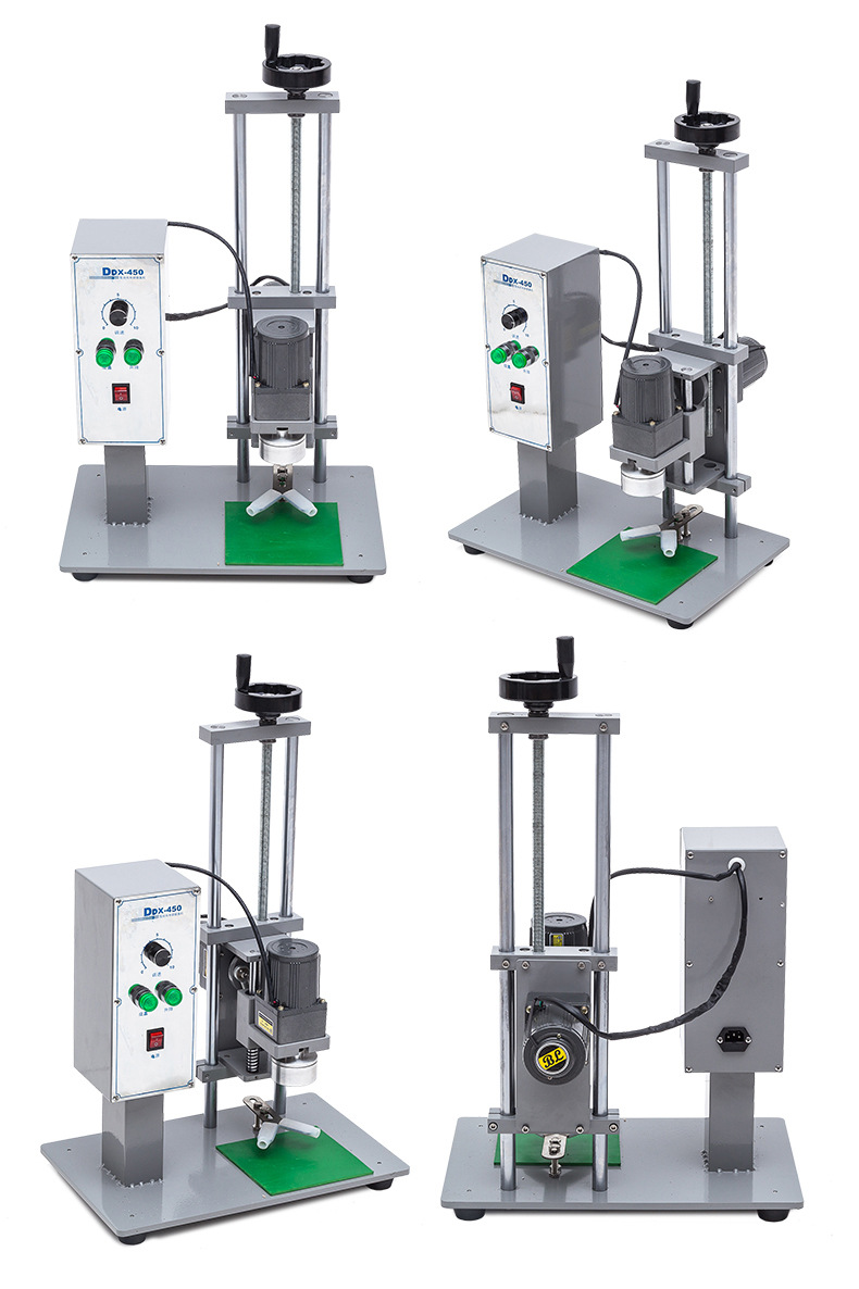 DDX450 Desktop automatic capping machine, plastic bottle cap sealing machine, glass water machine, oil drum and mineral water lock cap machine pic 11
