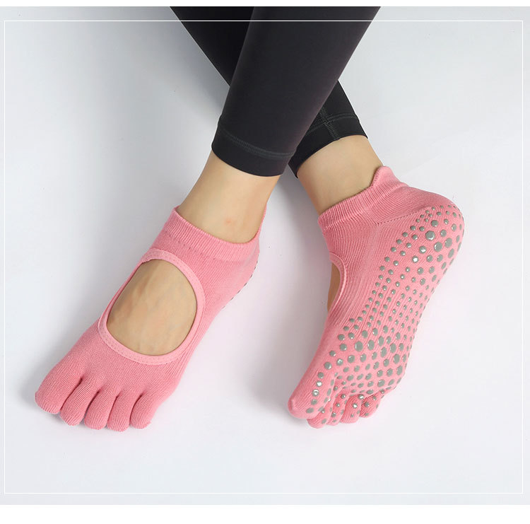 瑜伽袜子夏季防滑袜女夏天普拉提袜五指袜分指运动室内运动袜详情10