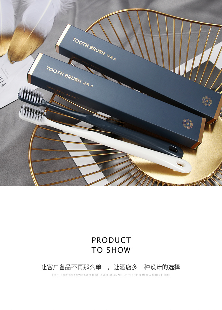 Hotel supplies: Complete set of disposable toiletries, hotel disposable toothbrushes and toothpaste sets, home hospitality slippers, disposable items, shampoo, body wash, razors, shower caps, combs pic 4