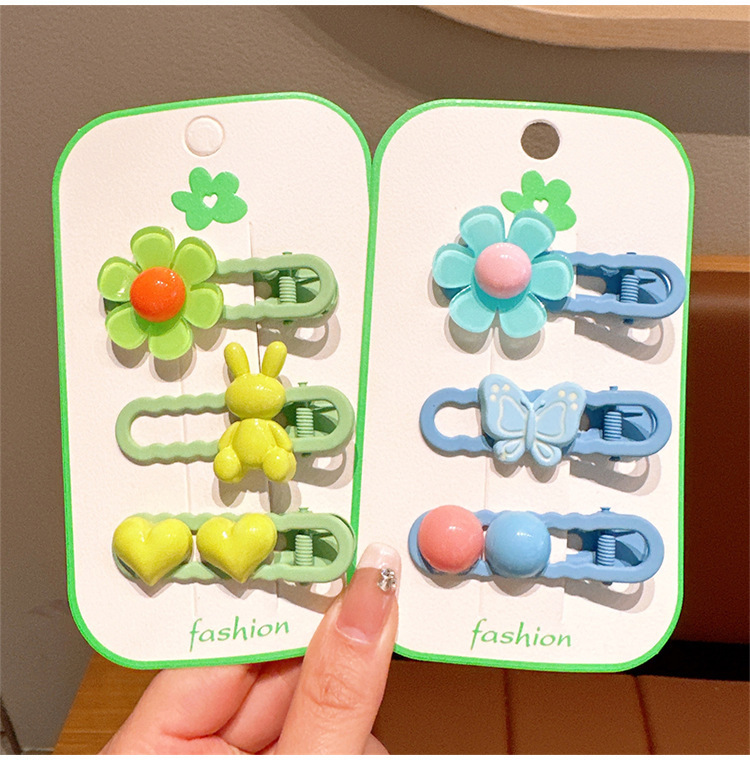 星黛露儿童发饰女童卡通碎发夹可爱刘海夹发卡女孩夹子后脑勺头饰详情4